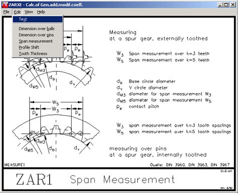 tooth thickness measurement with pins or balls|tooth thickness calculator.